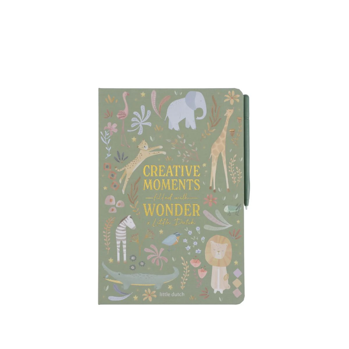 Drawing Tablet Green - Safari Friends