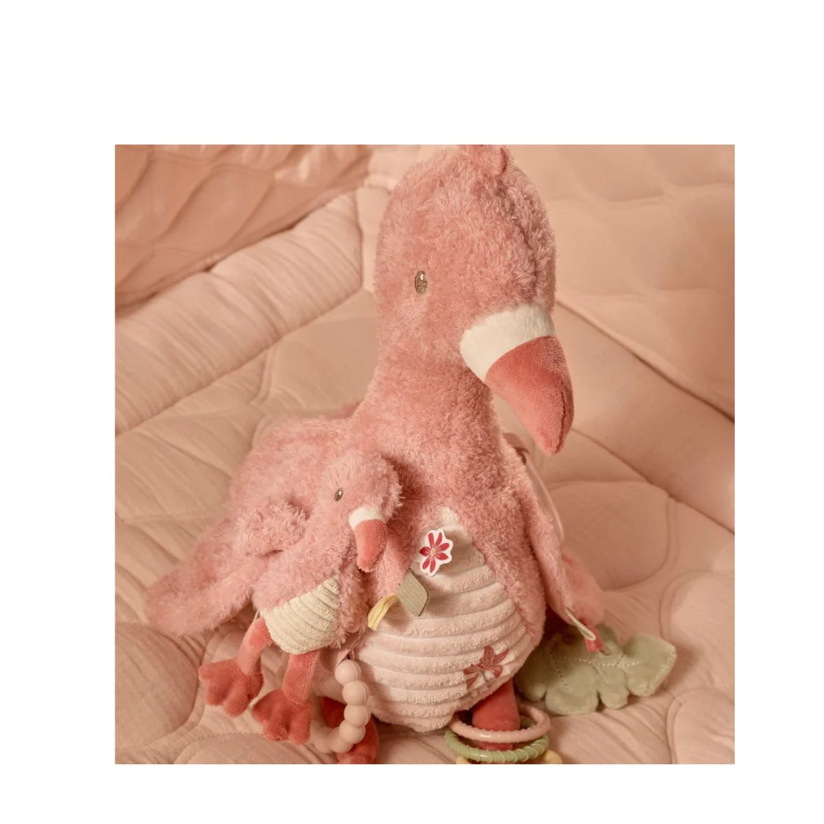 Activity Cuddle Toy Flamingo - Safari Friends - Image 2