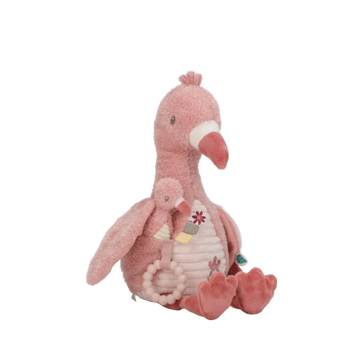 Activity Cuddle Toy Flamingo - Safari Friends - Image 3