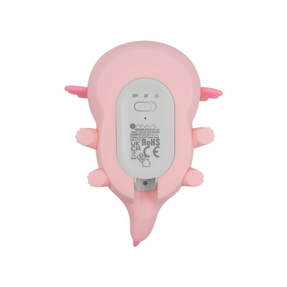 Axolotl Pink Night Light (USB) - Image 2