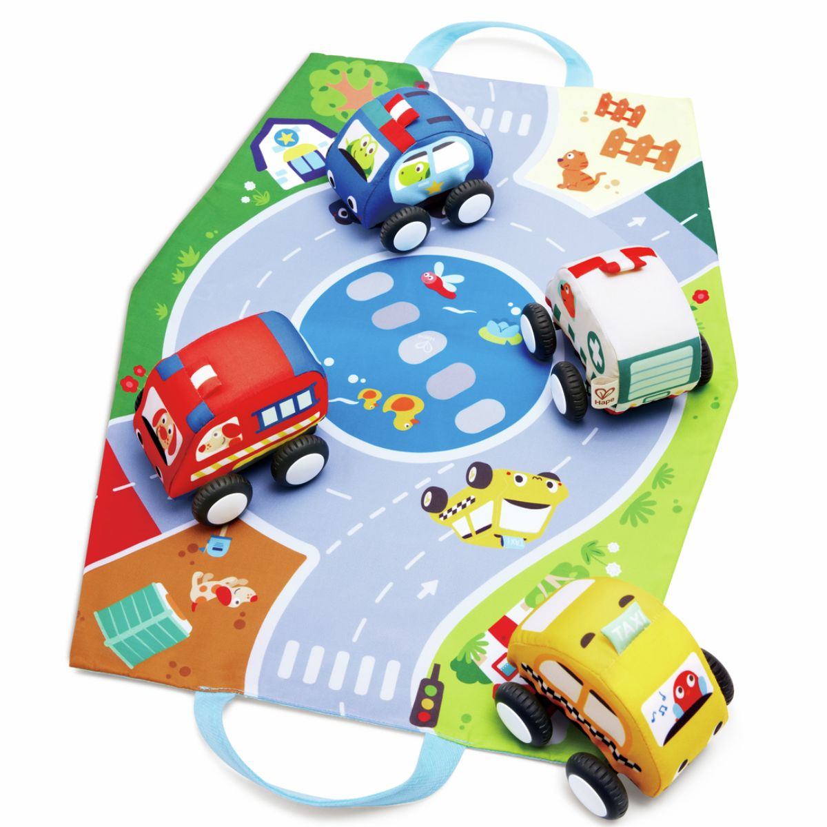 Pull-Back Plush Car Set - Image 2
