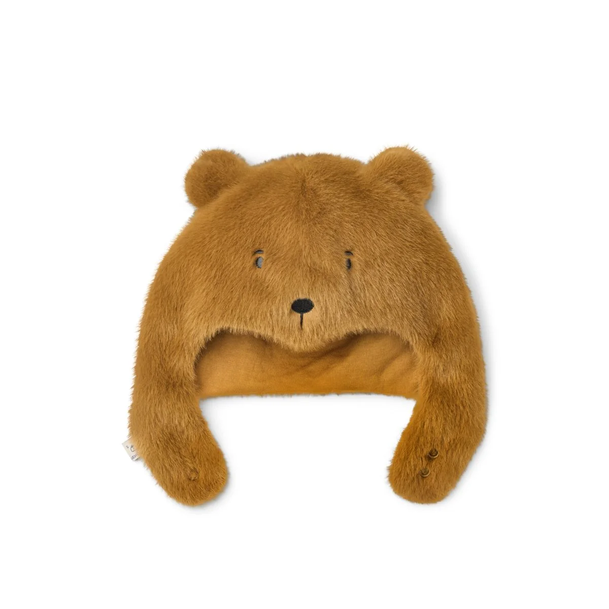 Golden caramel Plush Bear Hat