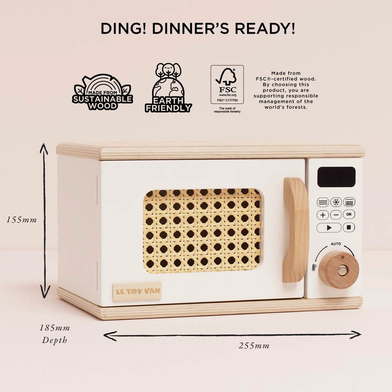 Wooden Microwave - Image 2