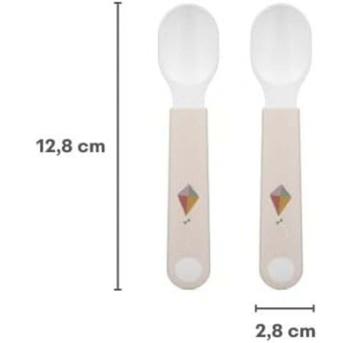 Set Practice Spoon 2 Pieces Sunshine & Rainbow - Image 2