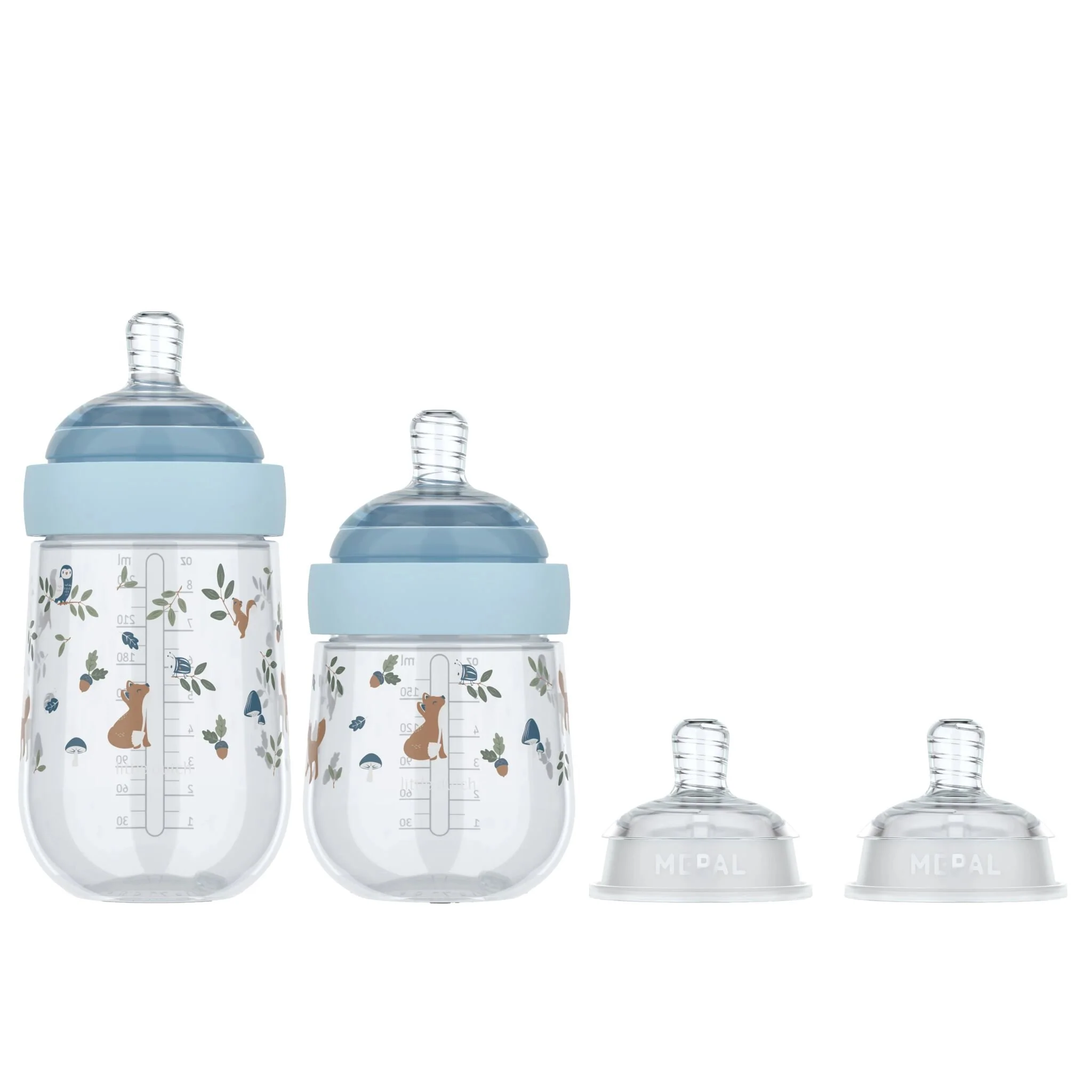 Starter set Baby Bottles 4-Piece Forest Friends