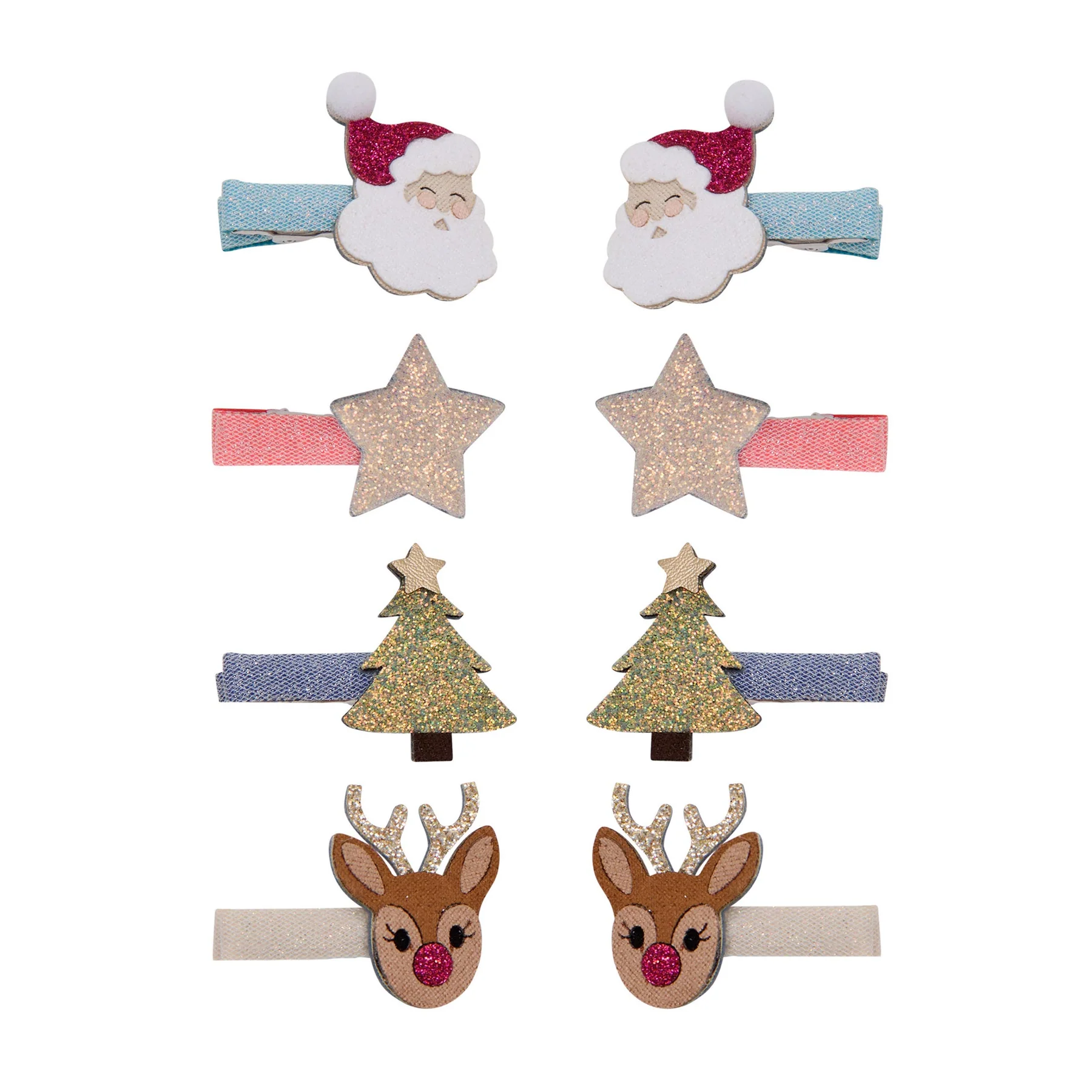 Christmas salon hair clips