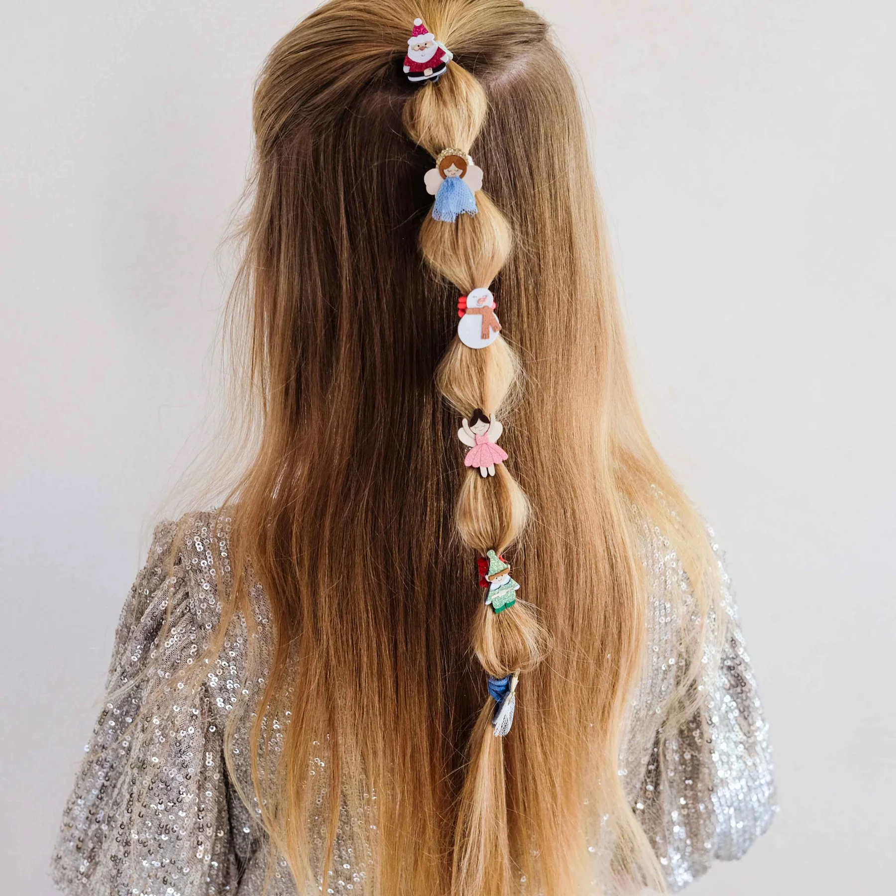 Cute christmas character mini hair ties - Image 2