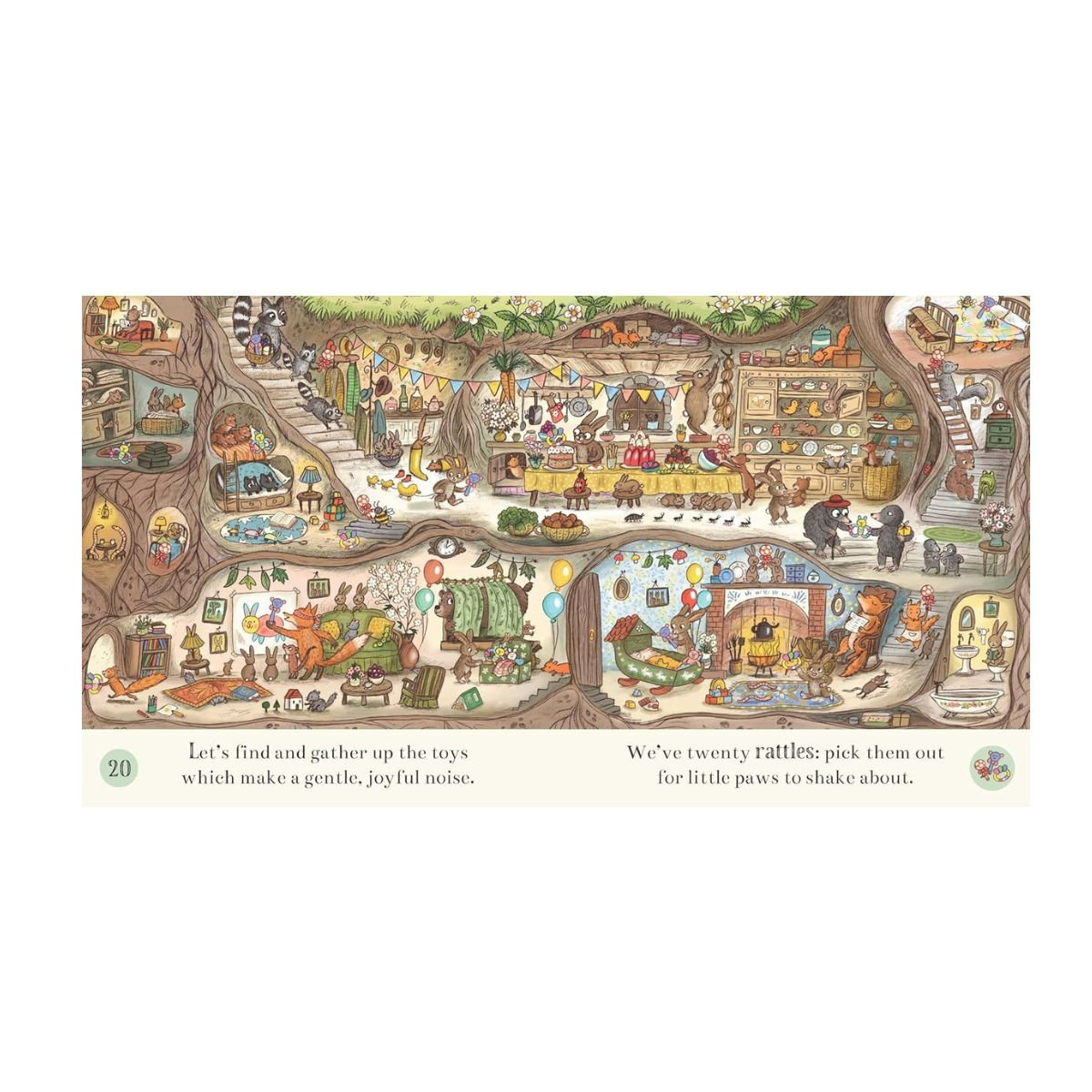 Brown Bear Wood; New Baby Bunny (Magic Cat) (Board) - Image 3