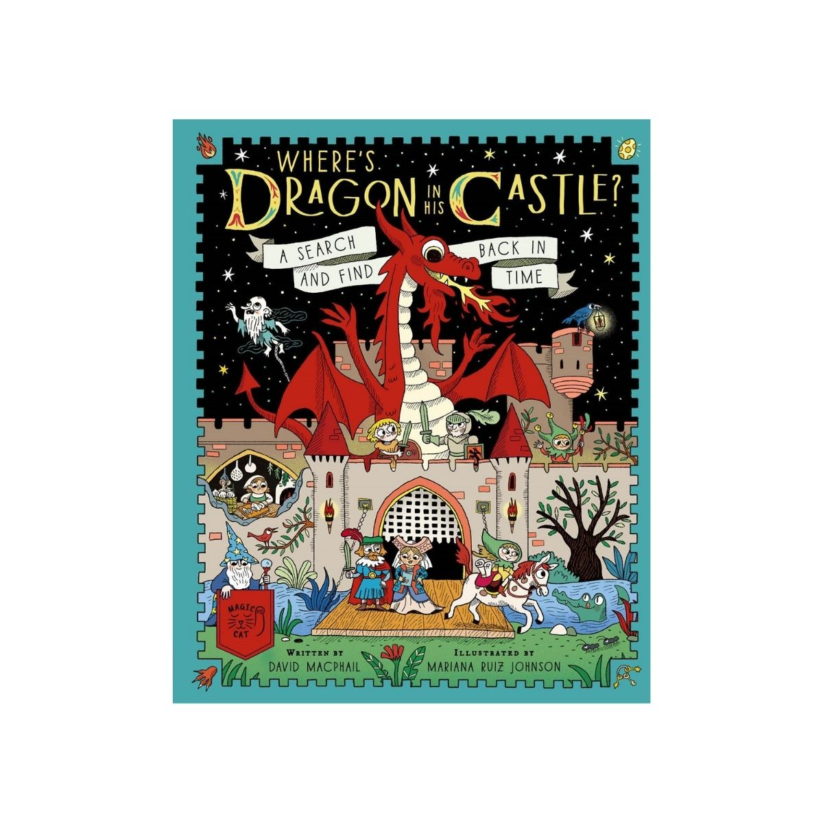 Where's Dragon in his Castle (Search and find) (Magic Cat) (HB)