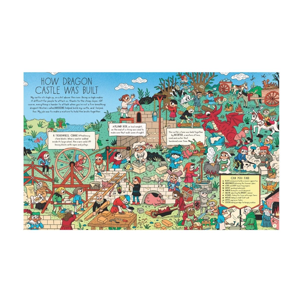 Where's Dragon in his Castle (Search and find) (Magic Cat) (HB) - Image 3