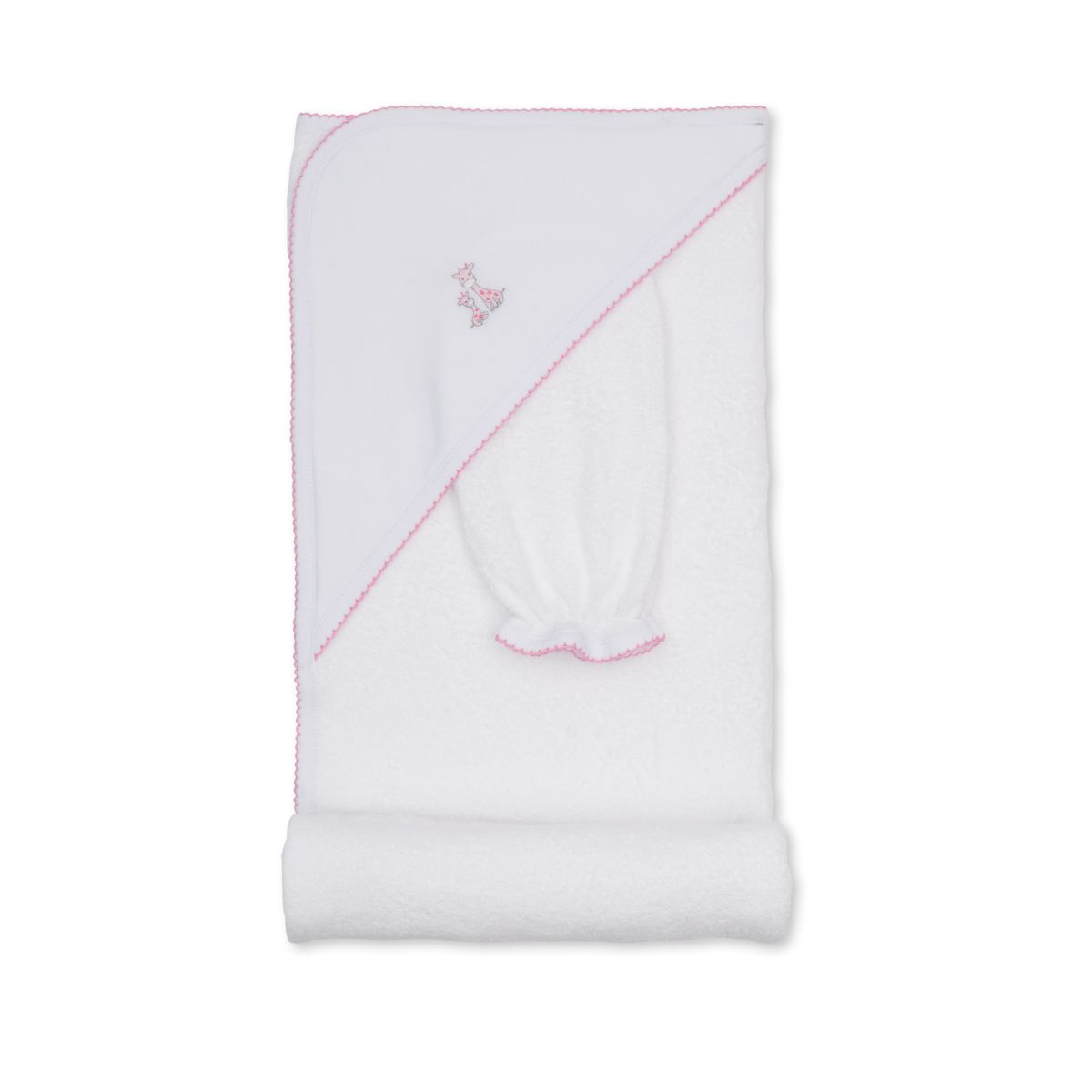 Hooded Towel with Mitt Set