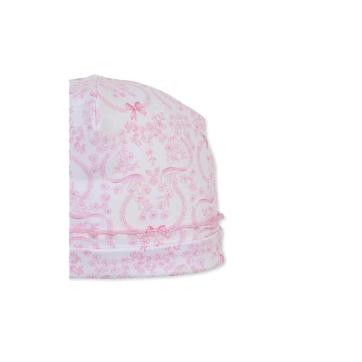 Delicate Blooming Bows Pink Hat - Image 2