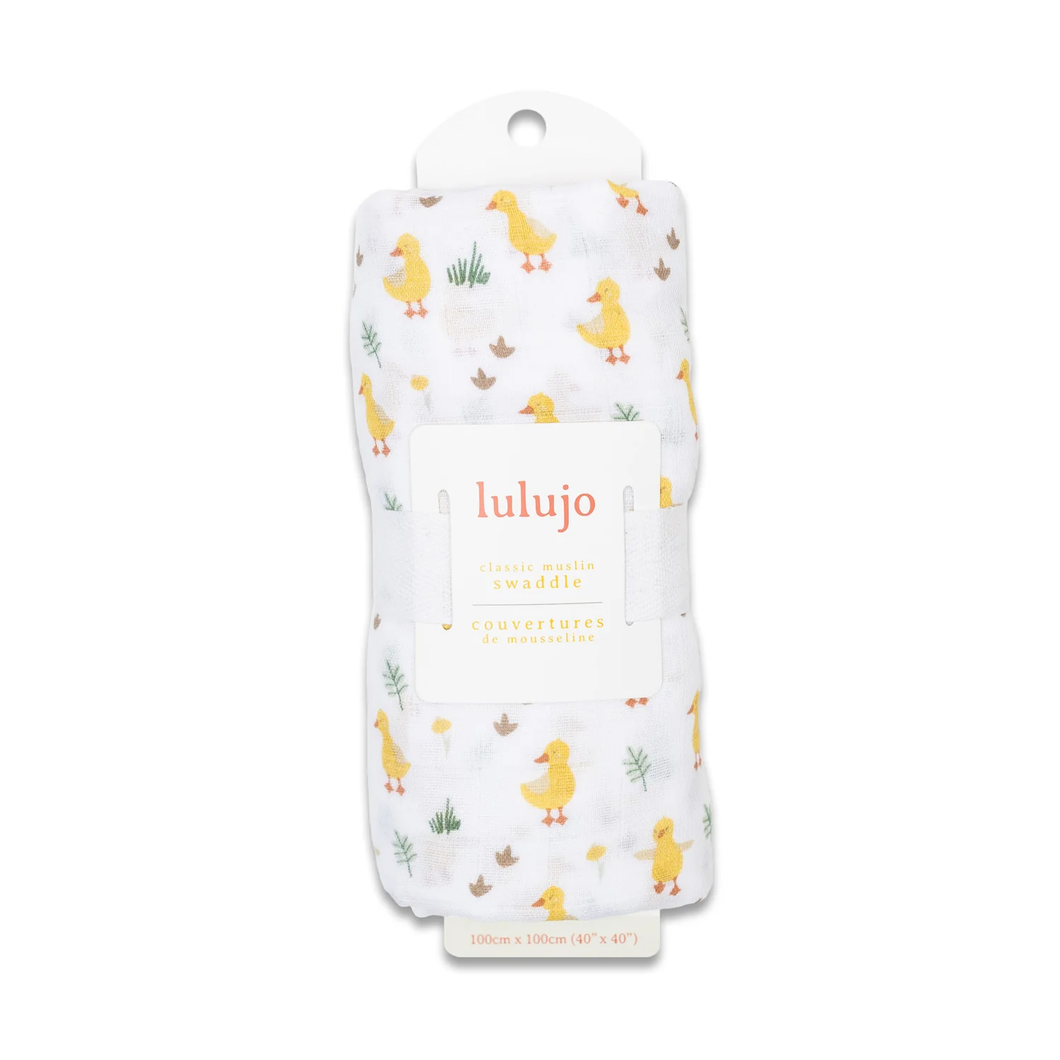 Duck Cotton Muslin Swaddle