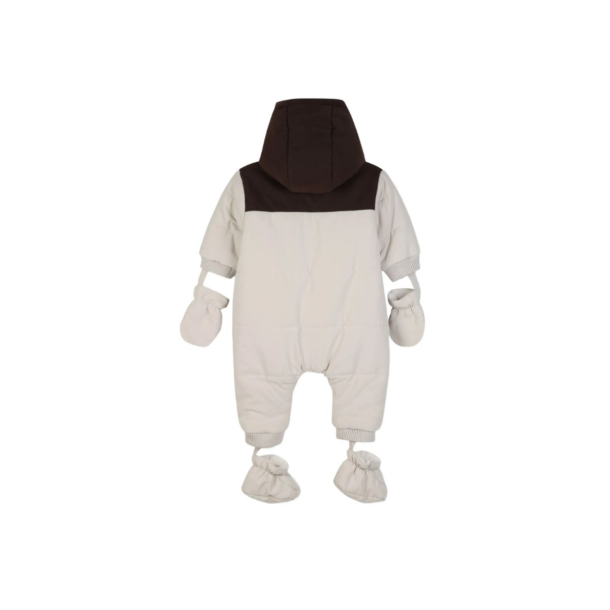 Colour-Block Hooded Snowsuit - Image 2
