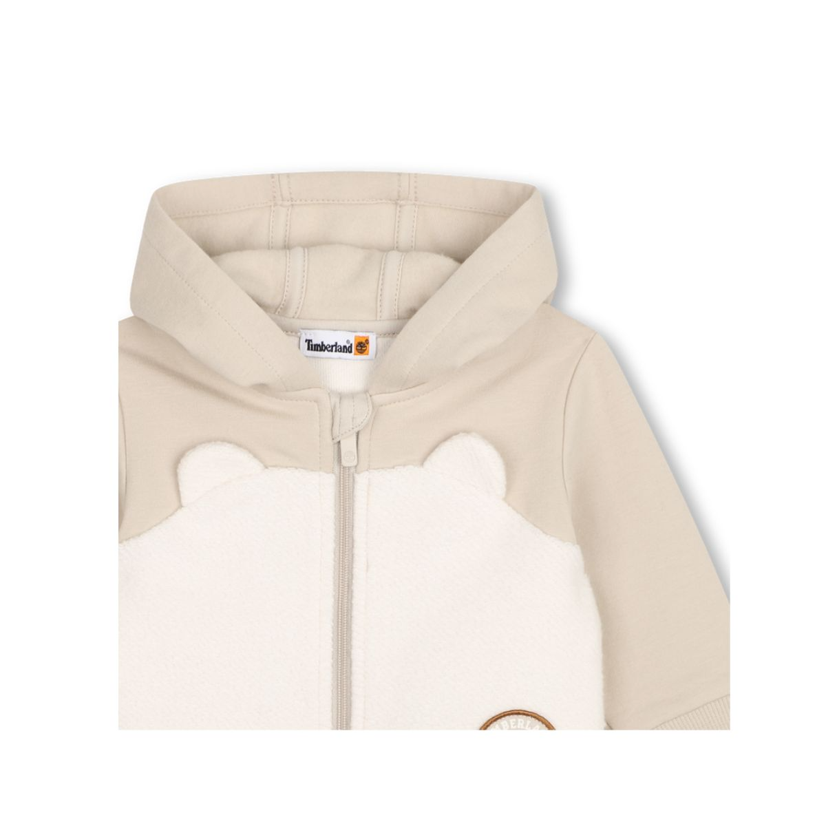 Hooded Cardigan PALE STONE - Image 3