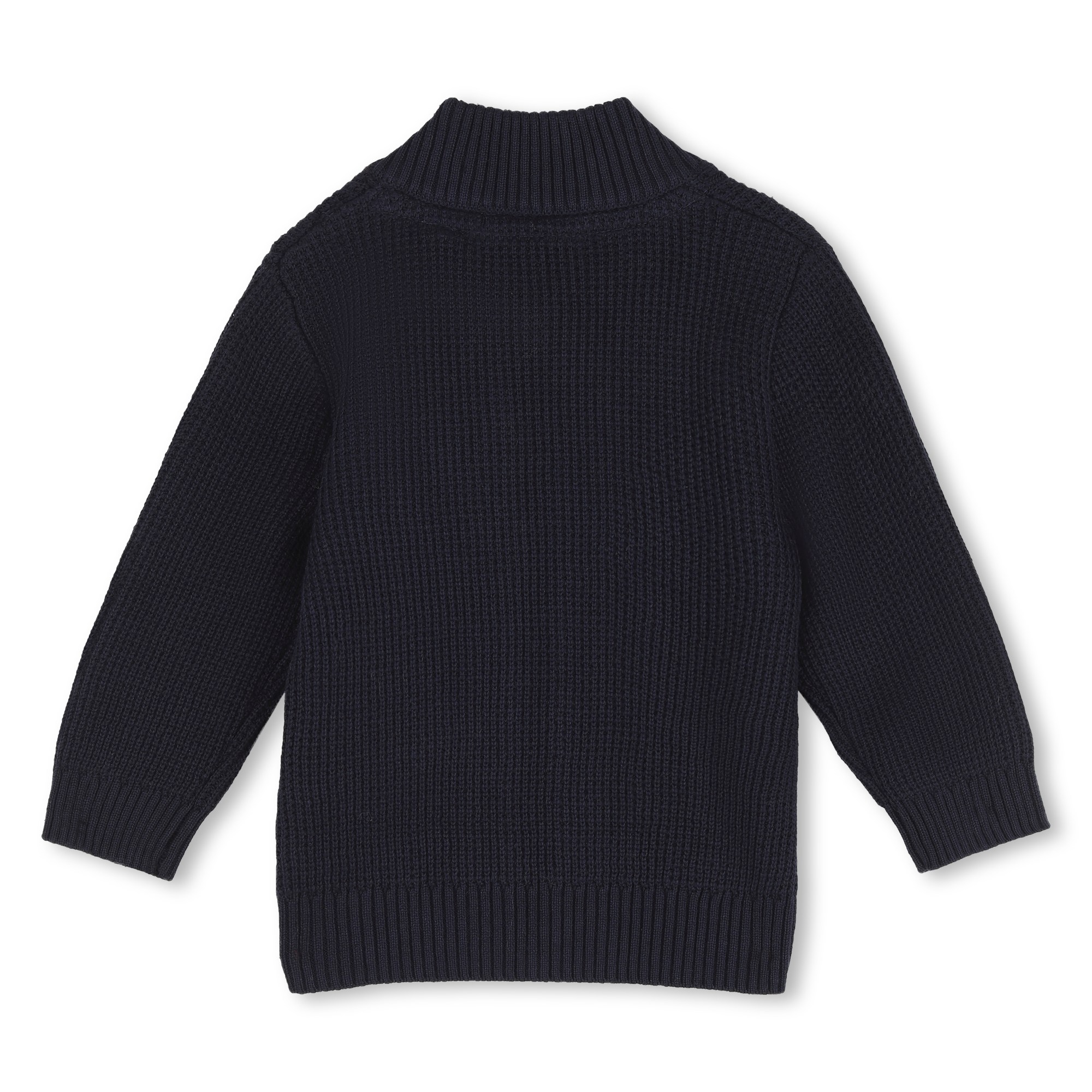 Navy Knitted cardigan - Image 2