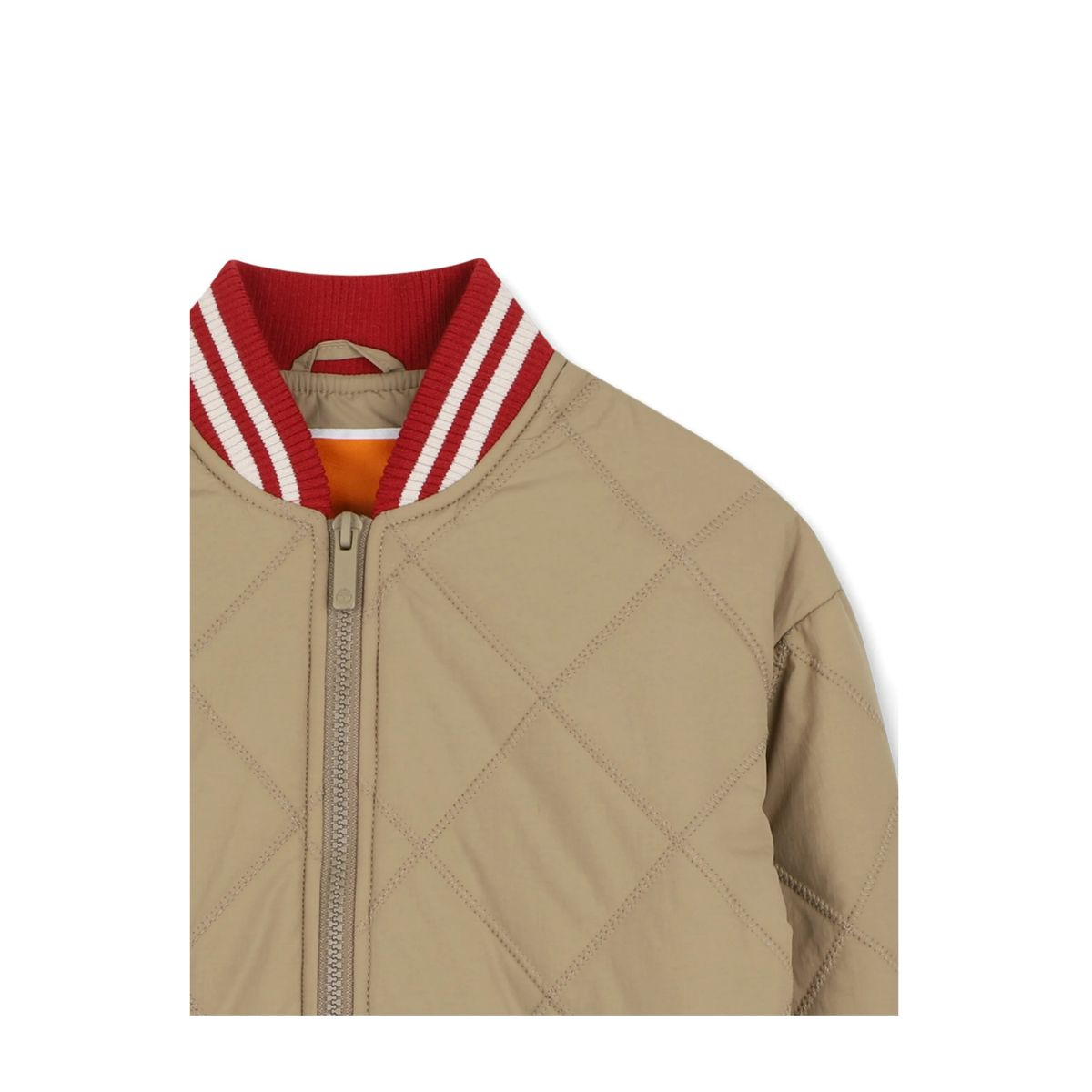 Quilted Bomber Jacket - Image 3