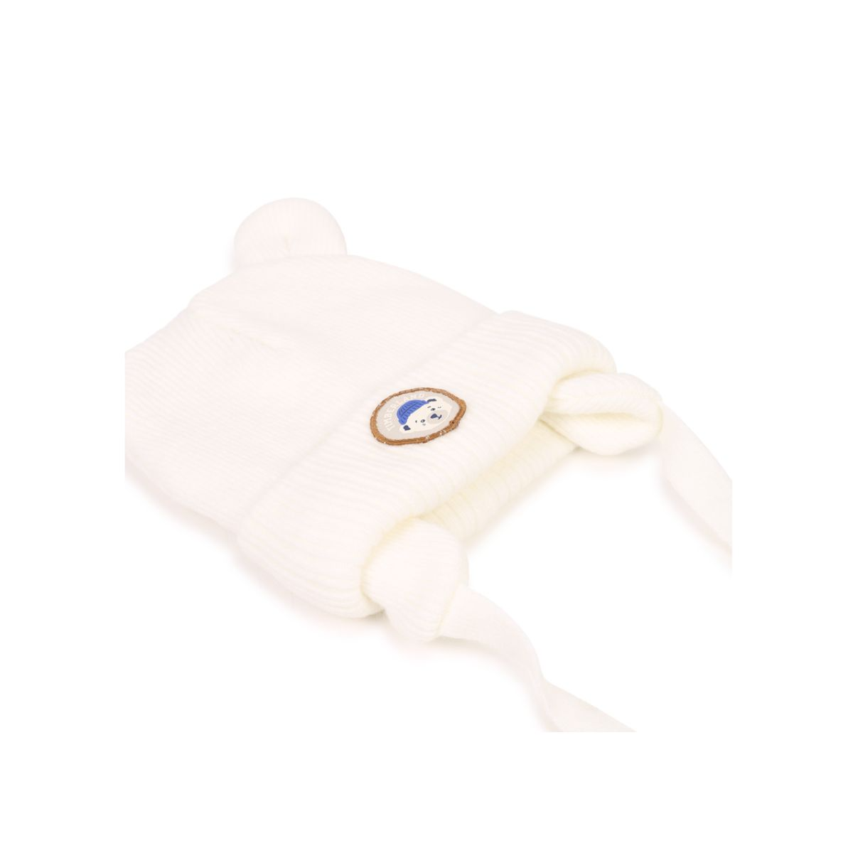 Knitted Beanie IVORY - Image 3