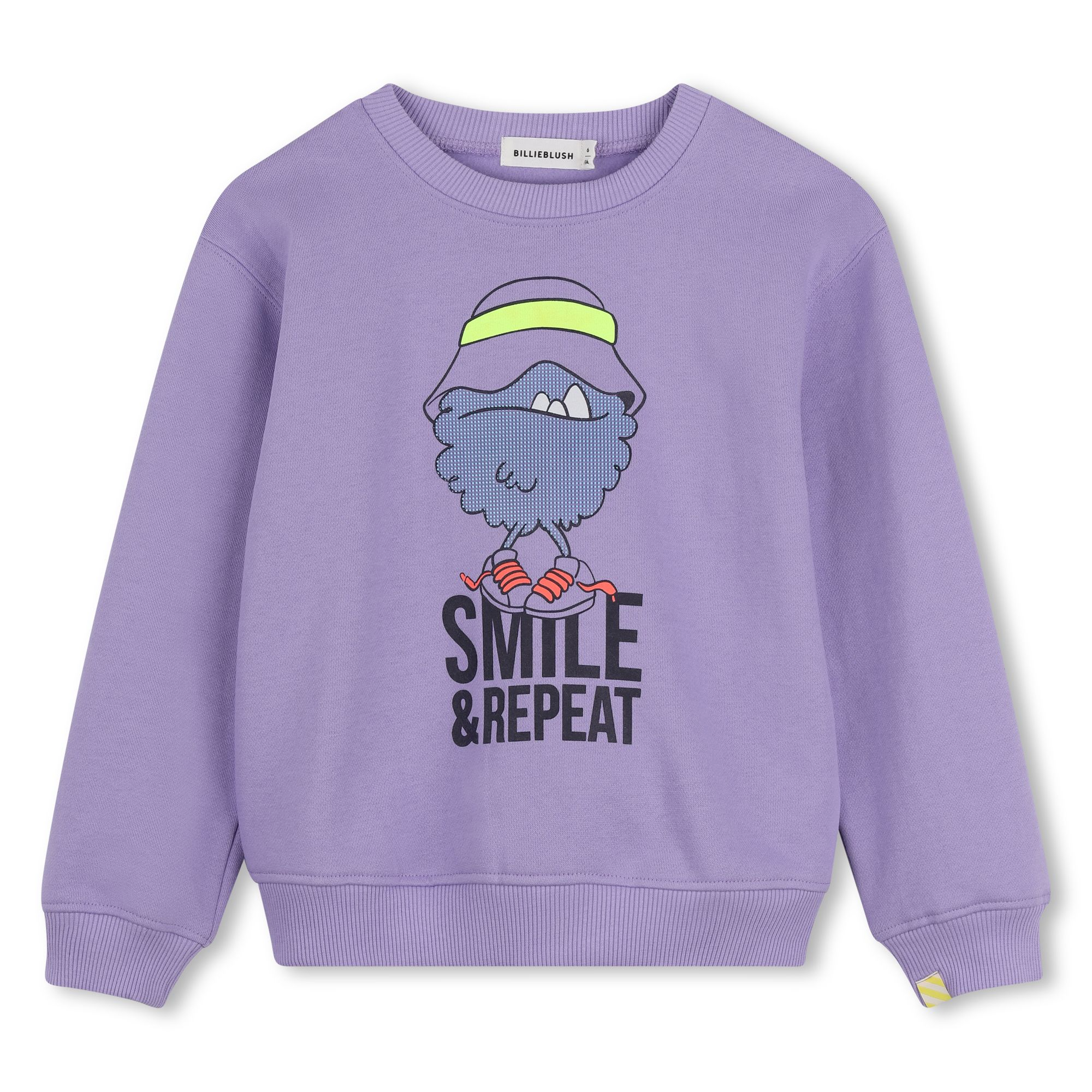 Smile & Repeat Cute Monster Crew Neck Pullover
