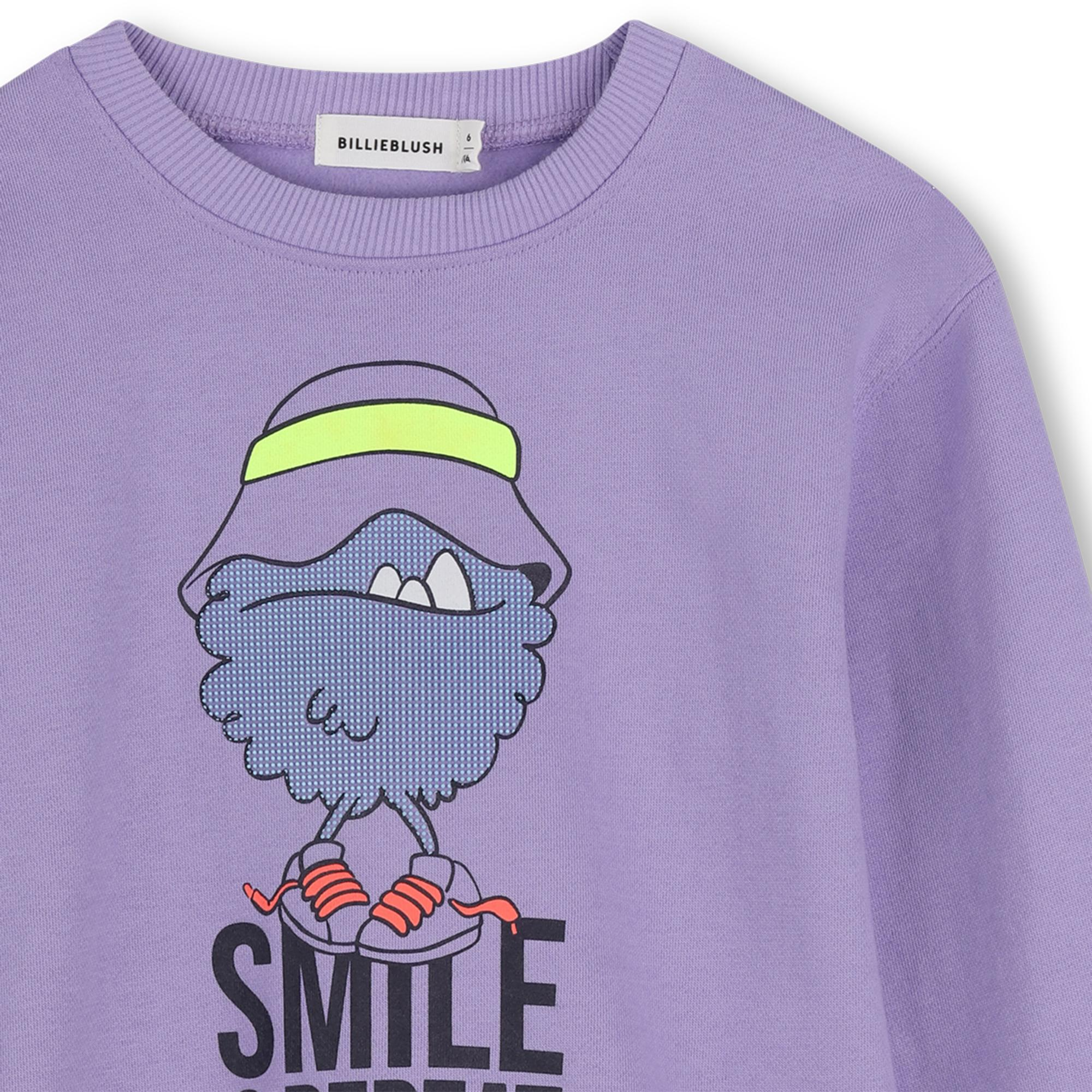 Smile & Repeat Cute Monster Crew Neck Pullover - Image 3