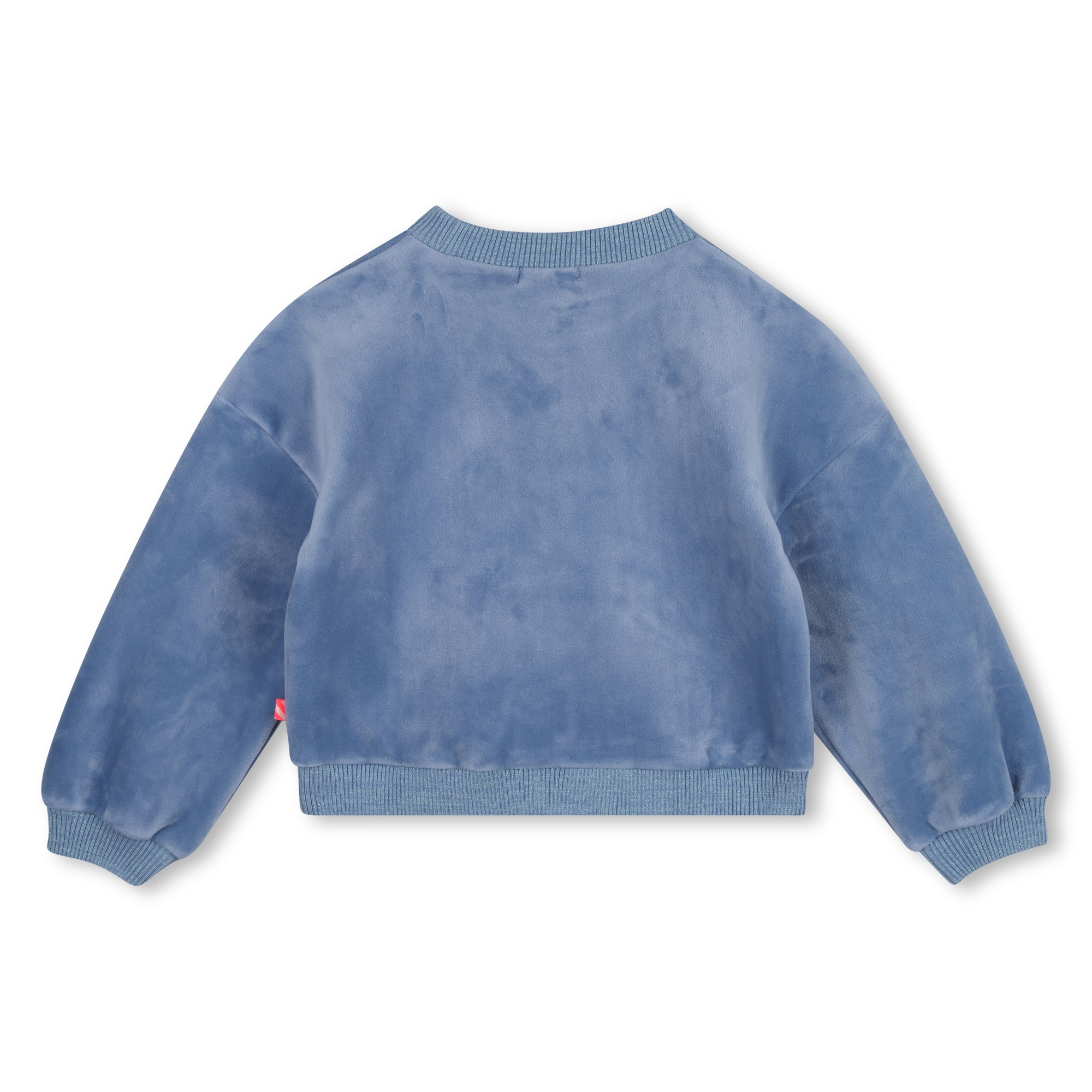 Soft Velour 'Love Life' Heart Motif Pullover - Image 2