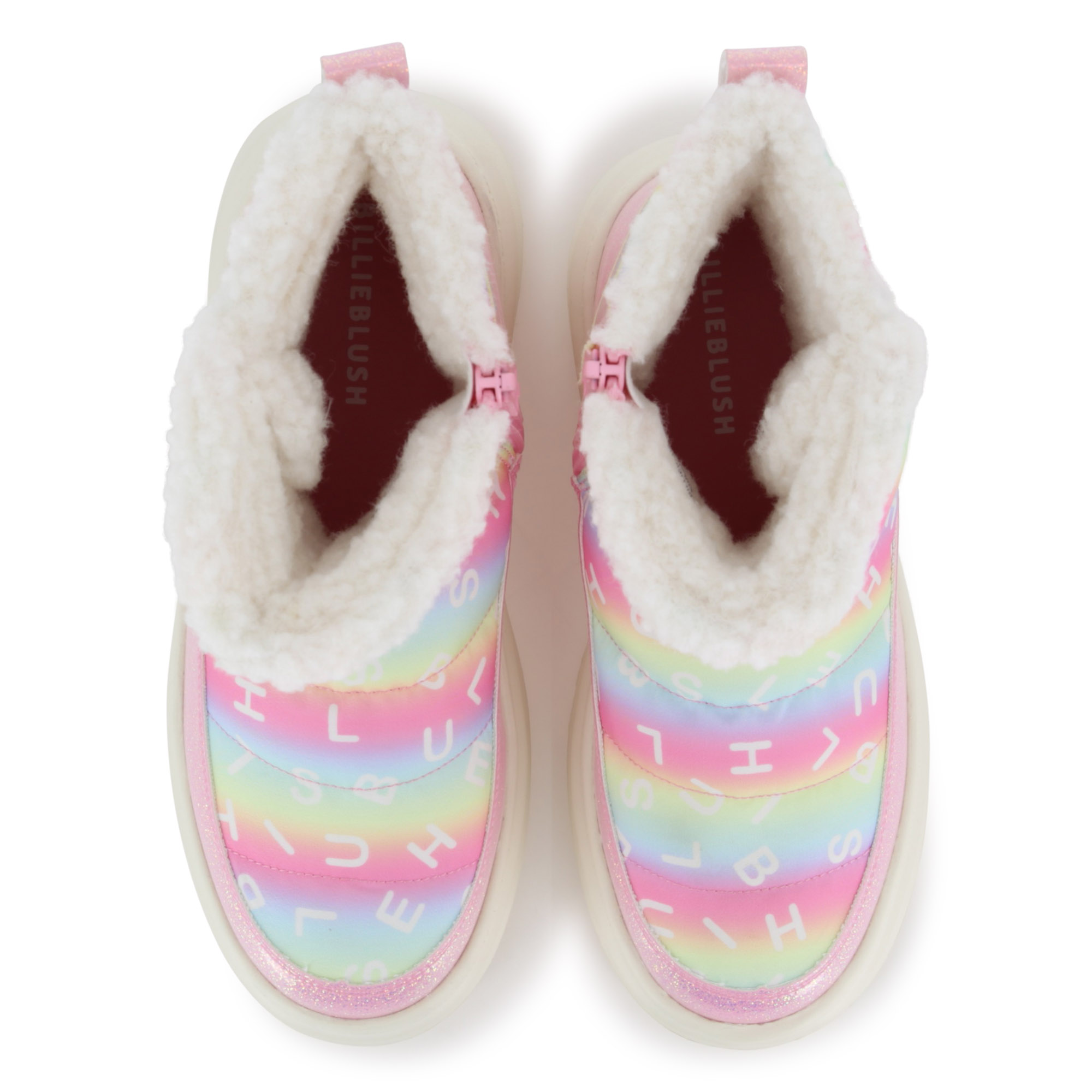 Pastel Rainbow Logo Snow Boots - Image 2