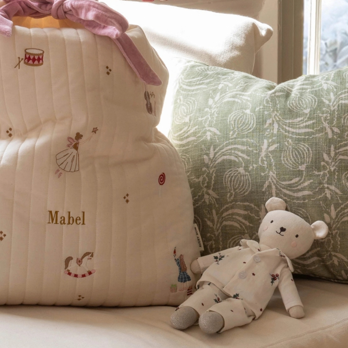Christmas Soft Toy - Polar Bear - Image 2