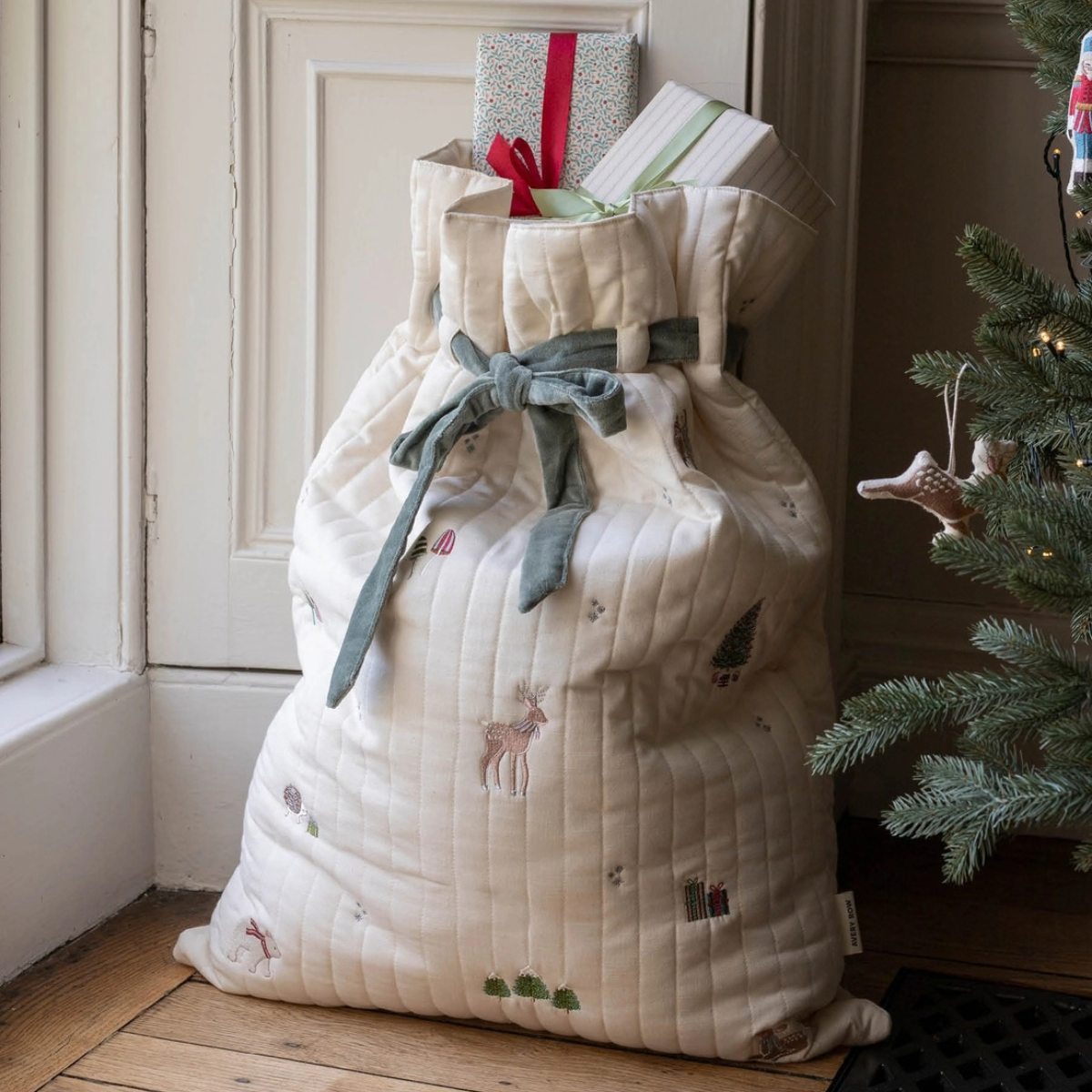 Christmas Present Sack - Reindeer - Image 3
