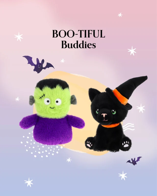 Has your little dreamer found their trick-or-treat buddy yet? 🧡

#KeelToys #MiSuenosKids #HalloweenKids #MiniMonsters #PlushieLove