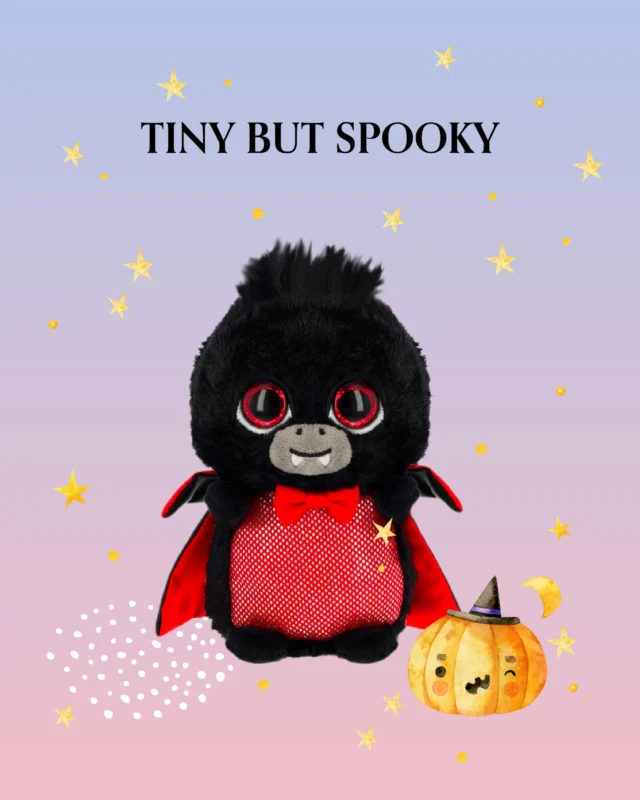 This vampire doesn’t bite… he cuddles! 🦇

#SpookyCute #KeelToys #MiSuenosKids #HalloweenUK #MiniMonsters #PlushieLove