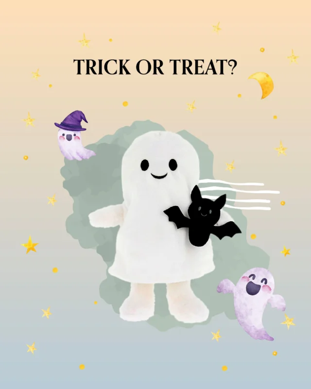 This ghostly friend chooses treats only! 👻

#KeelToys #MiSuenosKids #HalloweenKids #MiniMonsters #SustainableKids #SpookySeason