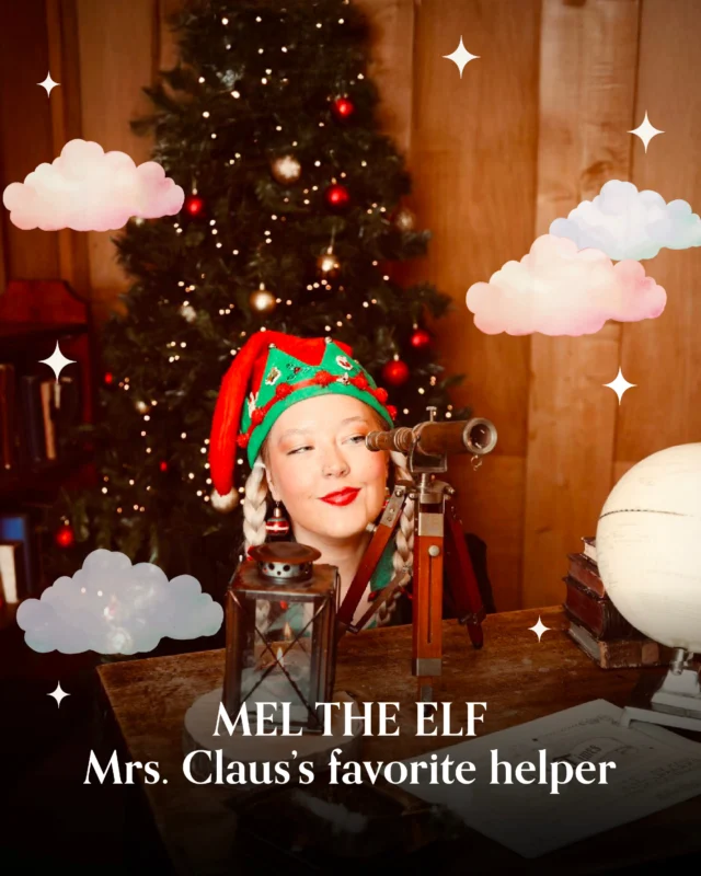 🧝‍♀✨ Meet Mel the Elf – Mrs. Claus’s favorite helper and the North Pole’s official cookie queen! 🍪💖
When she’s not making snow angels ❄☃, she’s baking delicious treats that even Santa can’t resist 🎄

Mel the Elf can’t wait to see you all at our Christmas Experience:
🎅🏻 20th & 21st December | 10 AM–4 PM
📍 Rear courtyard, Coppice Garden Centre, Middleton, Tamworth
🎟 £35 per child / £18 per sibling

Grab your tickets via the link in our bio – they’re selling out fast, so be quick! 🎟✨