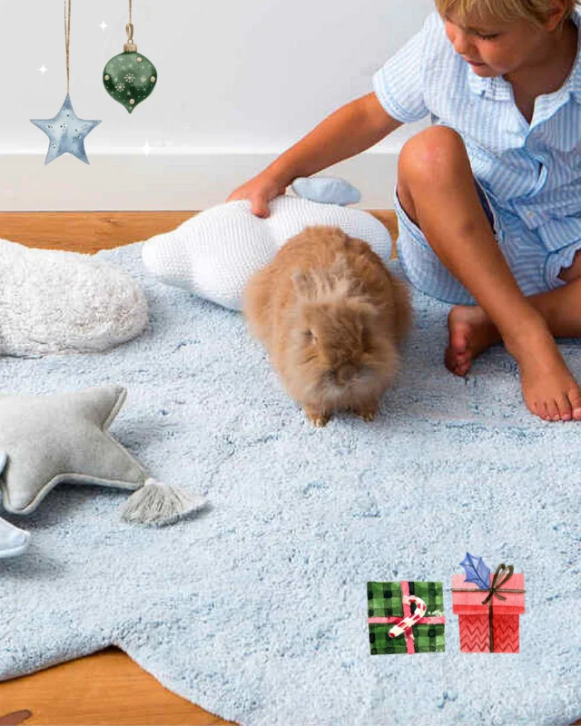 A fluffy bunny on a light blue rug? No, we’re not brave—it's just a Lorena Canals washable rug. ✨

#MiSuenosKids #LorenaCanals #WashableRug #KidsRoomDecor #NurseryDecorUK #PlayroomInspo #KidsInteriorsUK