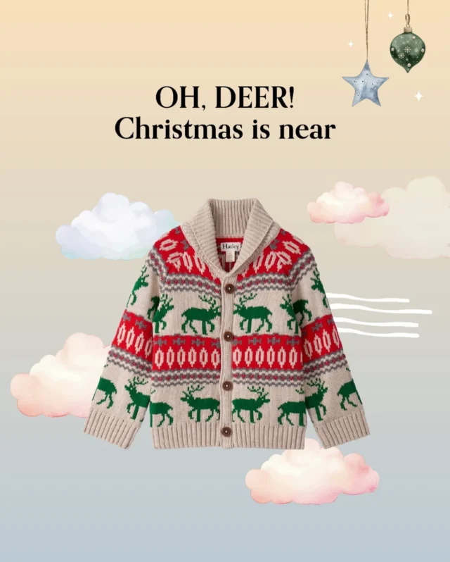The Christmas jumper is one of our favourite festive traditions. It’s the official signal to get cosy, pour the hot chocolate, and start the countdown! 🎄✨

#MiSuenosKids #ChristmasJumper #FestiveTradition #ChildrensFashionUK #Knitwear #CosySeason #Hatley