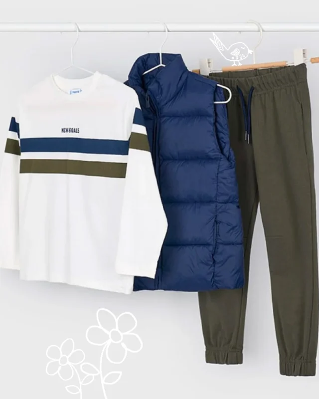 The ultimate winter hack: a 3-piece set that looks cool and feels cosy. Mix, match, or wear them together for a look that’s ready for anything. 💙

#MiSuenosKids #Mayoral #BoysFashionUK #WinterLayers #KidsOOTD