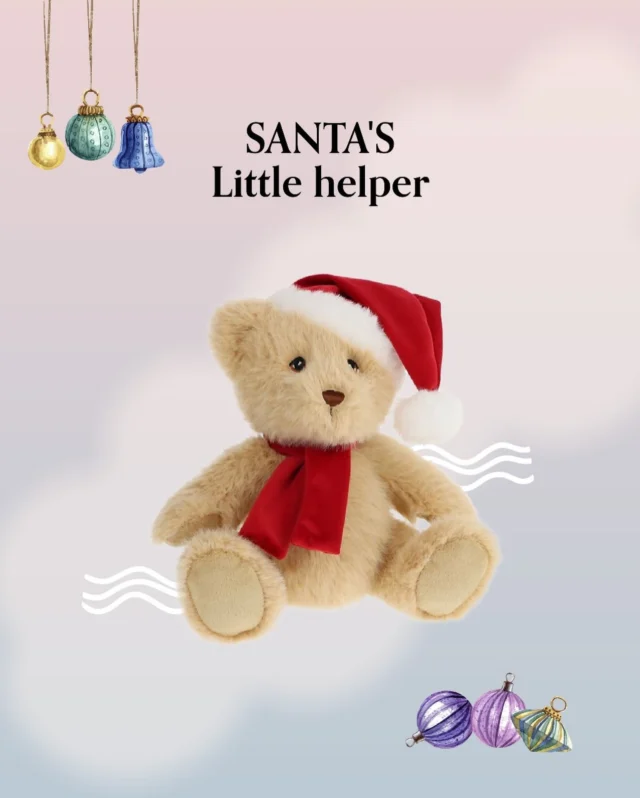 This little friend is on a top-secret mission from Santa. His job? Listening to Christmas wishes and delivering the most magical cuddles. 🧸

#MiSuenosKids #ChristmasTeddy #KeelToys #StockingFillerUK #ChildrensChristmas  #FirstChristmas #KidsGiftsUK