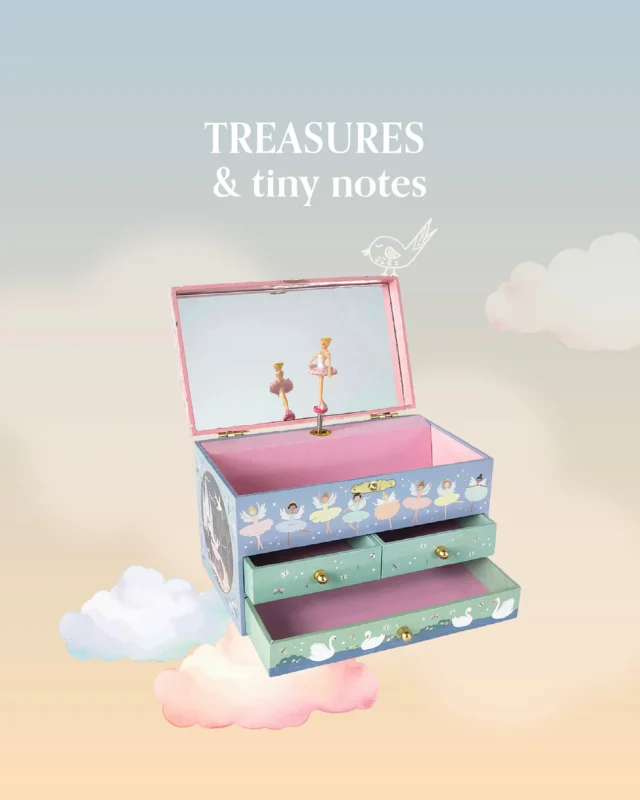 Floss & Rock has the most magical musical jewellery boxes, home of tiny treasures and soundtrack to their daydreams. 🩰

#MiSuenosKids #ChildhoodMagic #FlossAndRock #KidsStorage #UKMums #KidsGiftIdeas