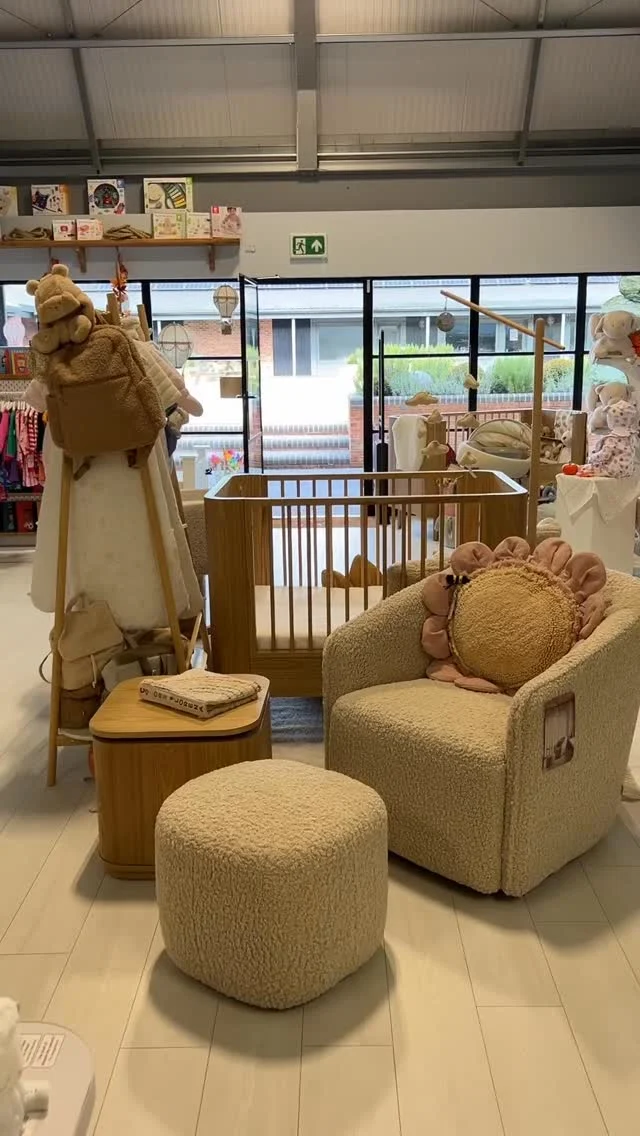The dreamiest nursery corner 🤍✨

Featuring the beautifully designed Gomi Swivel & Gliding chair, matching ottoman and rotating Yume storage table 💛 the perfect combination of comfort, practicality and timeless nursery style 💫

Designed for peaceful moments, cosy feeds and creating the loveliest little space for you and your little one 🤍

#misuenoskids #quax #nurseryinspo #nurserydecor #babyshop