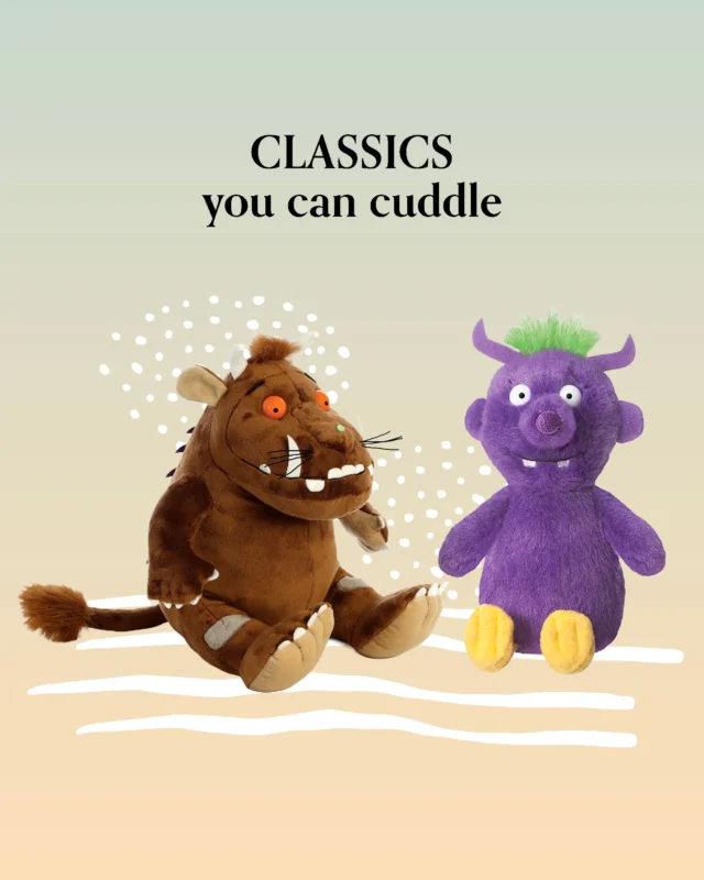 Aurora has created a collection of soft toys based on the world's best-loved stories, from The Gruffalo to The Smeds and The Smoos, and we have brought them all together for you. Pair them with their books for the ultimate gift for little bookworms. 📚✨

#MiSueñosKids #AuroraWorld #TheGruffalo #SmedsAndSmoos #StorytimePairs #KidsGiftsUK