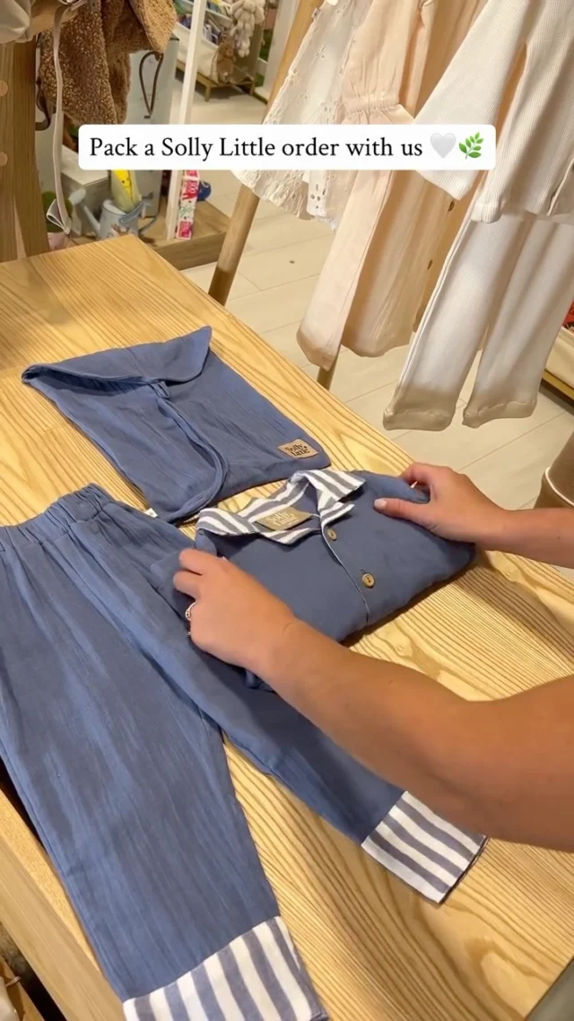 It’s all in the little details… 💙

From the beautiful pieces themselves to the way they’re packaged, everything about Solly Little feels special 🌿

Available at MiSueños Kids ✨

#misuenoskids #kidspyjamas #babypyjamas #babyshop #kidsshop